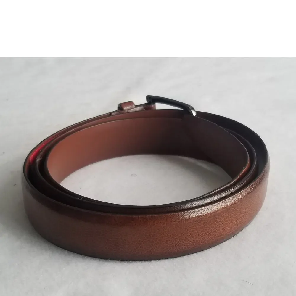 Perry Ellis Portfolio Leather Belt, Genuine Leather, Size 46/115